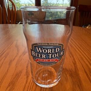 Old Chicago World Beer Tour Glass